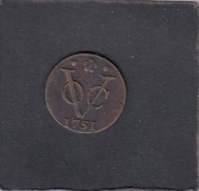 Beschrijving: Duit V.O.C. Holland S97